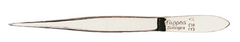 Nippes Pinzette spitz, vernickelt