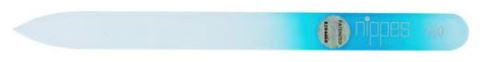 Nippes Glasnagelfeile im Etui, assortiert, Regenbogenfarben, 14 cm