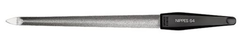 Nippes Saphir-Formnagelfeile abgerundet grob/fein, 19 cm