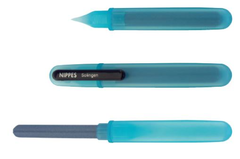 Nippes Keramik-Nagelfeile mit Schutzkappe, 
14 cm