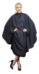 Haarschneideumhang schwarz