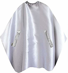 T.D. Skinny silber Haarschneideumhang