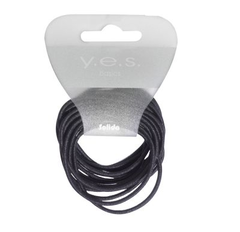 Solida Zopfhalter metallfrei groß schwar